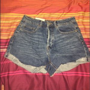 Short Blue Denim Shorts